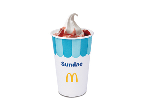 Sundae Fresa